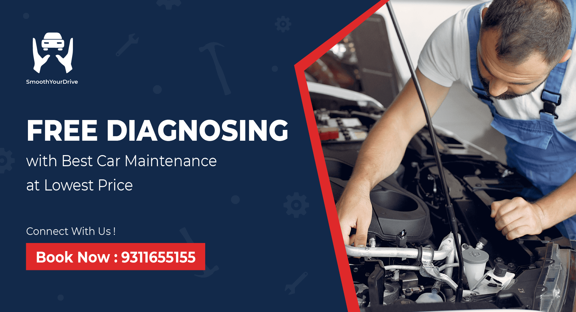 Smooth Your Drive - Free Diagonising with Best Car Maintenance at Lowest Price - 9311655155