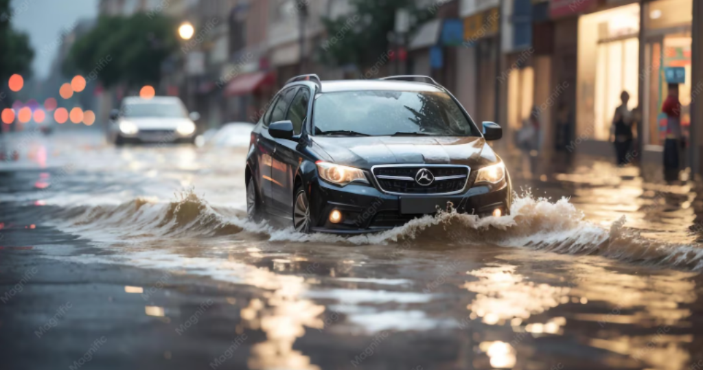 water damage car service