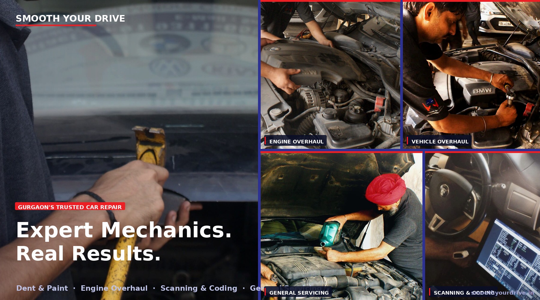 Car repair workshop in Gurgaon